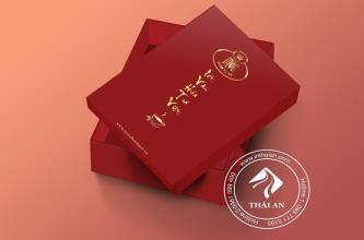 Thiết kế và in ấn hộp quà cao cấp Mộc Shan Tuyết