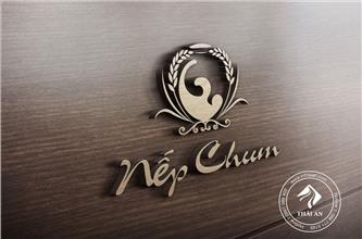 Thiết kế logo rượu Nếp Chum